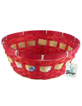 Καλάθι Bamboo με Σχέδιο ø30x12cm Bunny's 931489