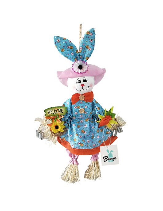 Λαγός Αχυρένιος Κούνια 70cm (κούκλα 50cm) Bunny's 931602