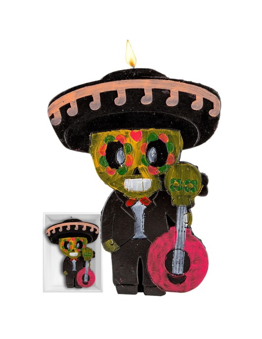 Κερί 3d Μεξικανός 26x19,5x2,5cm Bunny's 931853