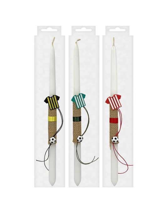 Λαμπάδα Ποδοσφαιρικές Ομάδες 33cm Bunny's 931931