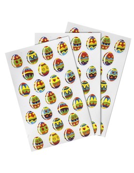 Στίκερ Πάσχα σετ=3καρ Καρ=13x8cm Bunny's 93216