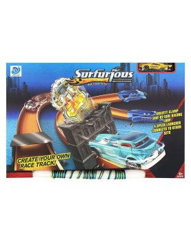 Λαμπάδα Αυτοκινητόδρομος με Γέφυρα Μπαταρίας 42x31x6cm Bunny's 932036