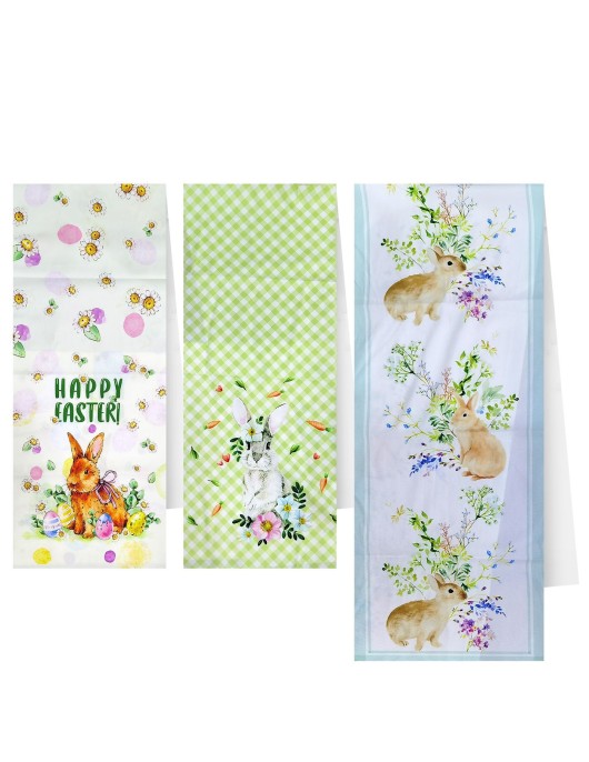 Ρεντώ Runner Πασχαλινό Λαγουδάκια 180χ36cm Bunny's 932135