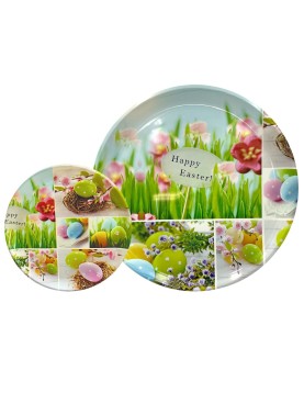 Δίσκος Στρογγυλός Μεγάλος Πασχαλινός ø35cm Bunny's 932146