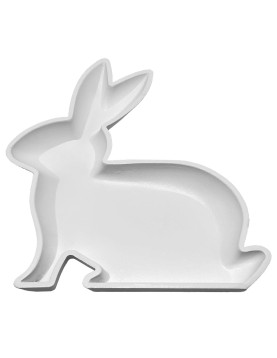 Δίσκος Σχέδιο Λαγός Λευκός 29,5x25x3cm Bunny's 932170