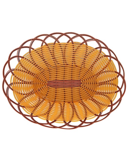 Καλάθι Πλαστικό Οβάλ 27x22x8cm Bunny's 932223