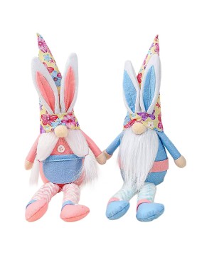 Φιγούρα Πάνινη με Αυτιά Λαγού &amp; Κρεμαστά Πόδια 44cm Bunny's 932256