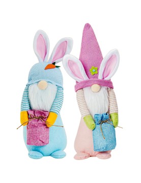 Φιγούρα Πάνινη με Αυτιά Λαγού &amp; Πουγκί 43cm Bunny's 932257