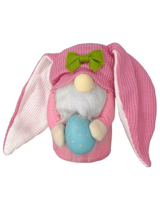 Φιγούρα Πασχαλινή με Αυτιά Λαγού & Αυγό ~30cm Bunny's 932260