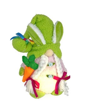 Φιγούρα με Αυτιά Λαγού, Αυγό &amp; φως 38cm Bunny's 932261