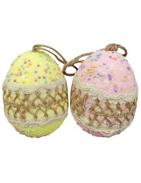 Σετ 2 Αυγά με Χερούλι 9x7cm Bunny's 932296