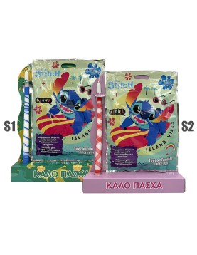 Λαμπάδα Τυχερή Σακούλα Lilo &amp; Stitch 40x29cm Bunny's 932331