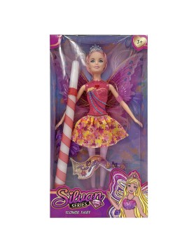 Λαμπάδα Κούκλα-Πεταλούδα 29cm 32x17x5cm Bunny's 932333