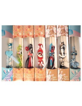 Λαμπάδα Παιδικό Ντεκόρ σε Χρωματιστό Κουτί 36cm x ø2mm Bunny's 932340