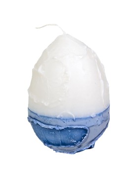 Κερί Αυγό Χρωματιστό 7x10cm 10x7cm Bunny's 93762