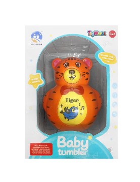 Βρεφικό Happy Tiger Μπαταρίας 13x18x11cm ToyMarkt 941117