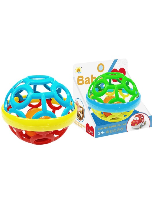 Μπεμπέ Μπάλα-Κουδουνίστρα 12cm 12x12x10cm ToyMarkt 941127