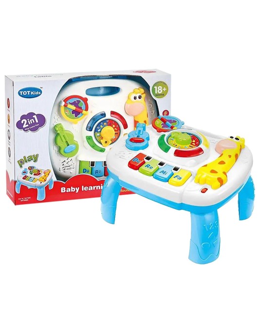 Μουσικό Γραφείο Δραστηριοτήτων Μπαταρίας 34x26x8cm ToyMarkt 941131