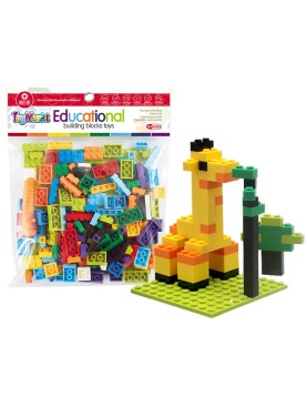 Μικρά Τουβλάκια σε Σακουλάκι 3 Χρόνων+ 21x24cm ToyMarkt 95427