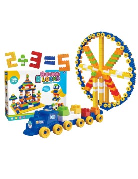 Τουβλάκια Κουτί 250τεμ. 3 Χρόνων+ 29x22x7cm ToyMarkt 95452