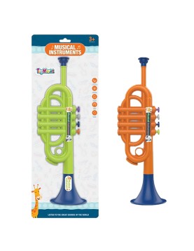 Τρομπέτα σε Καρτέλα 18x50cm ToyMarkt 96150