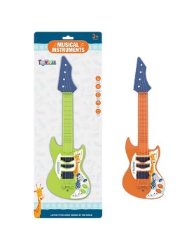 Κιθάρα ροκ Ζωάκια σε Καρτέλα 18x50cm ToyMarkt 96151