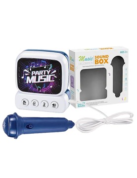 Μουσικό Κουτί-Καραόκε 17x17x5cm ToyMarkt 96179