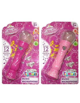 Μικρόφωνο Μπαταρίας σε Καρτέλα 15x25cm ToyMarkt 971046