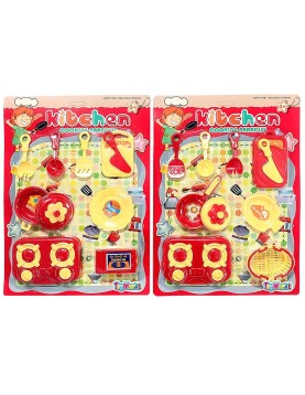 Καρτέλα Κουζινικά με Πετρογκάζ 28x38cm ToyMarkt 971051