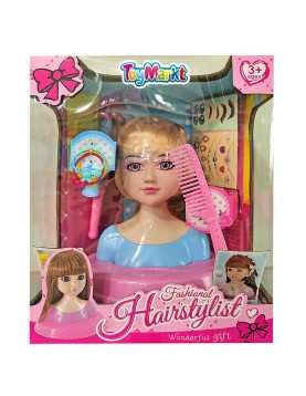 Κεφάλι Κούκλας &amp; Αξεσουάρ 20x25x15cm ToyMarkt 971062