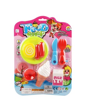 Κουζινικά Μικρή Καρτέλα Food Shop 22x31x5cm ToyMarkt 971098