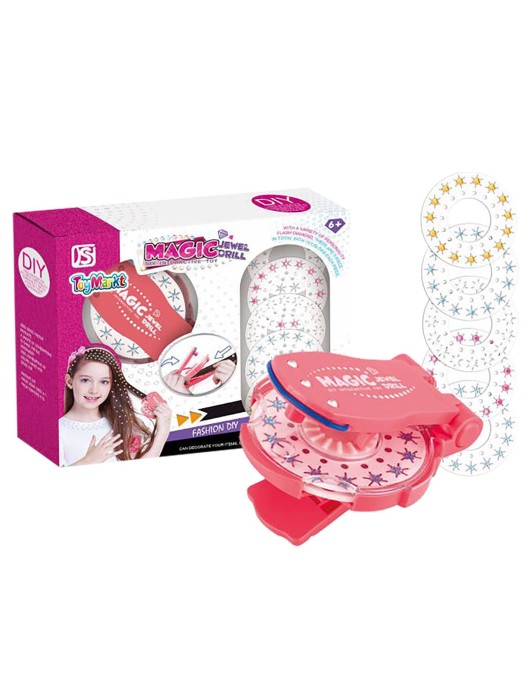 Σετ Ομορφιάς για Μαλλιά diy 26x22x6cm ToyMarkt 971117