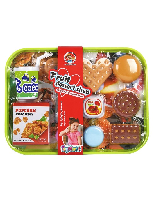 Δίσκος Fruit Dessert Shop 26x19x5cm ToyMarkt 971136
