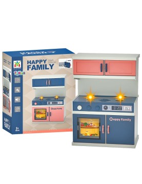 Μικρή Ηλεκτρική Κουζίνα Μπαταρίας 14x17x10cm ToyMarkt 971163