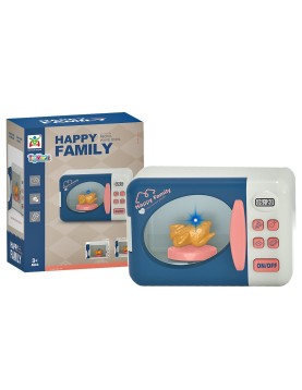 Μικρός Φούρνος Μικροκυμάτων Μπαταρίας 14x17x10cm ToyMarkt 971169