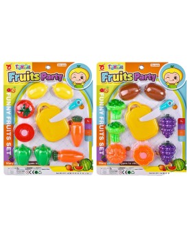 Φρούτα σε Καρτέλα 25x32x3cm ToyMarkt 971204