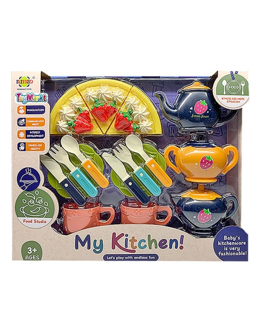 Σετ Τσαγιού my Kitchen σε Κουτί 36x30x6cm ToyMarkt 971220