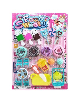 Καρτέλα Παγωτά, Donuts Κλπ. 31x43cm ToyMarkt 971235