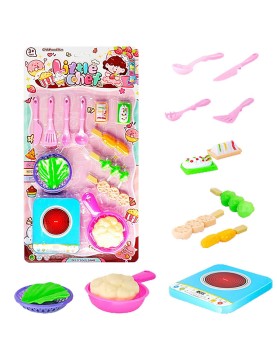 Κουζινικά Καρτέλα Little Chef 16 τεμ 23x43cm ToyMarkt 971249