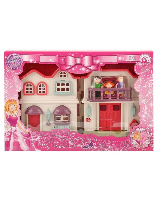 Σπιτάκι Μπαταρίας my House set 34x23x6cm ToyMarkt 971258