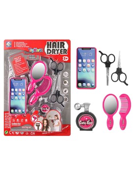 Καρτέλα Ομορφιάς diy Hair Dryer 27x37x5cm ToyMarkt 971275