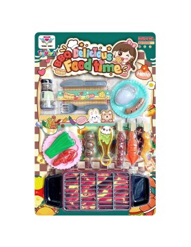 Bbq Food Delicious Blister Card 28x43x3cm ToyMarkt 971276