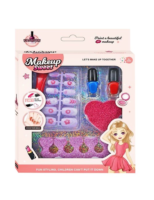 Σετ Νυχιών Make up Sweet 16x21x3cm ToyMarkt 971297