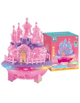Περιστρεφόμενο Κάστρο με Φως &amp; Μουσική 14x17x14cm ToyMarkt 971315