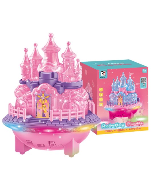 Περιστρεφόμενο Κάστρο με Φως & Μουσική 14x17x14cm ToyMarkt 971315
