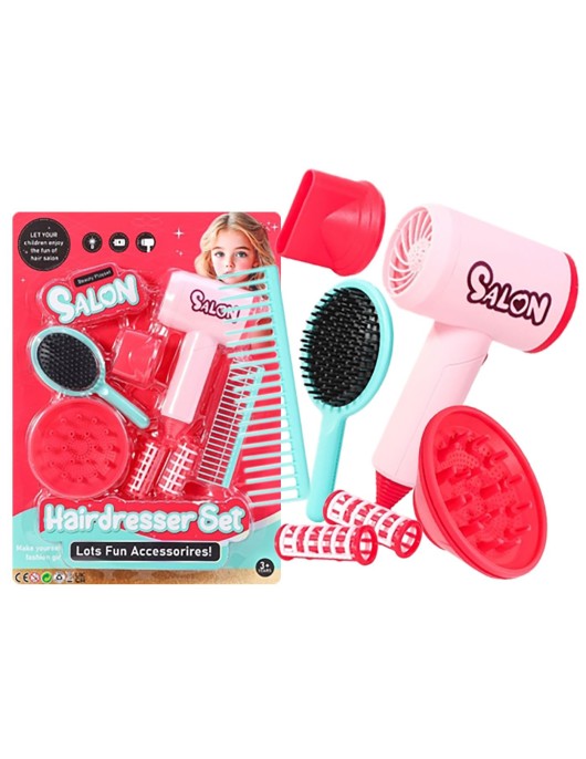 Σαλόνι Κομμωτικής Μπαταρίας σε Καρτέλα 27x37x5cm ToyMarkt 971325