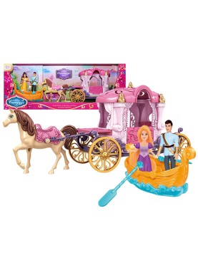 Άμαξα &amp; Βάρκα με Ζευγάρι 50x19x11cm ToyMarkt 971339