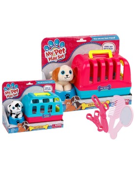 Σκυλάκι my pet &amp; Τσάντα Ταξιδίου 24x19x11cm ToyMarkt 971345