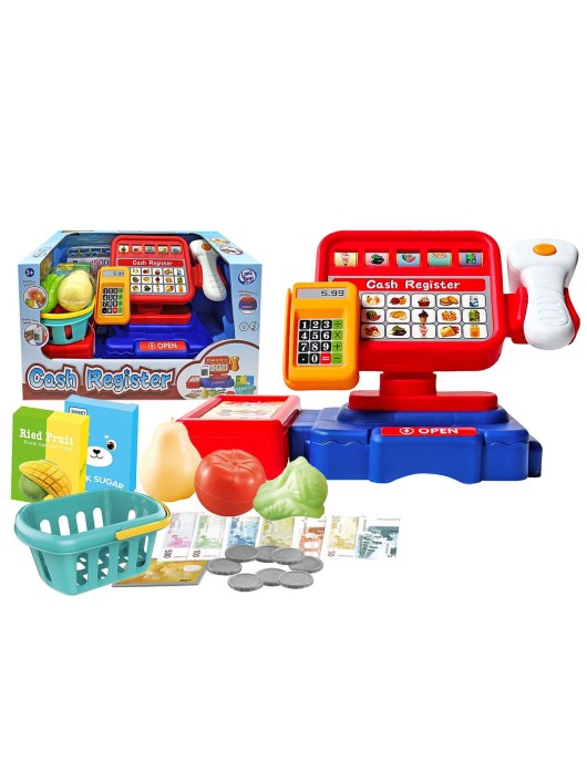 Ταμειακή Μηχανή Μπαταρίας 33x20x16cm ToyMarkt 971346