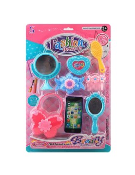 Σετ Ομορφιάς 8τεμ σε Καρτέλα 44x28,5cm ToyMarkt 971355